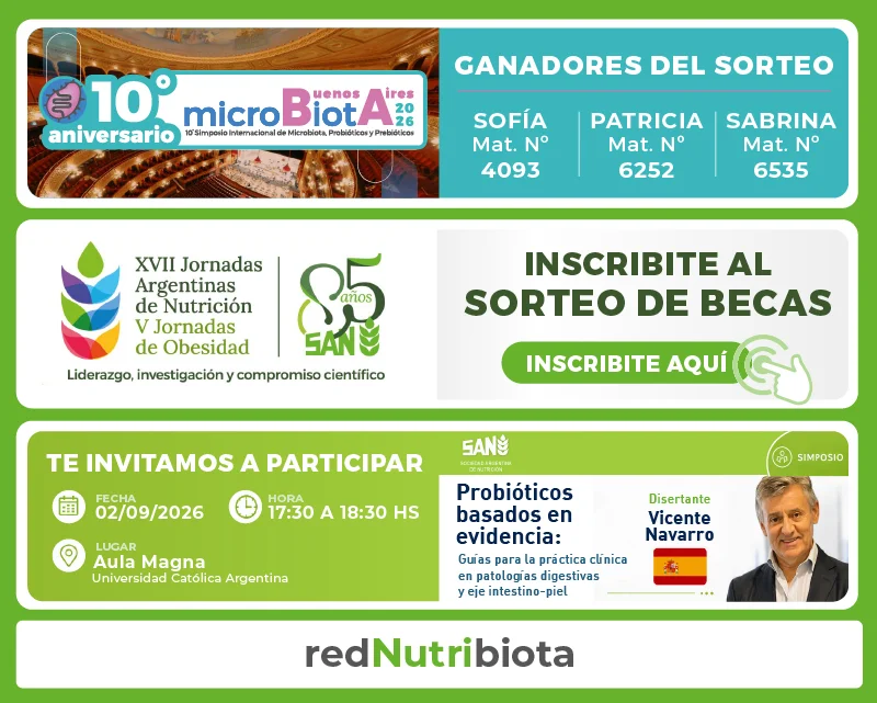 Microbiota BA - SAN - XVII Jornadas Argentinas de Nutrición - V Jornadas de Obesidad - Simposio - probióticos basados en evidencia - Vicente Navarro